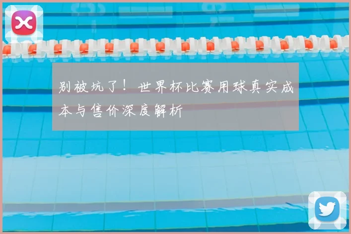 别被坑了!世界杯比赛用球真实成本与售价深度解析
